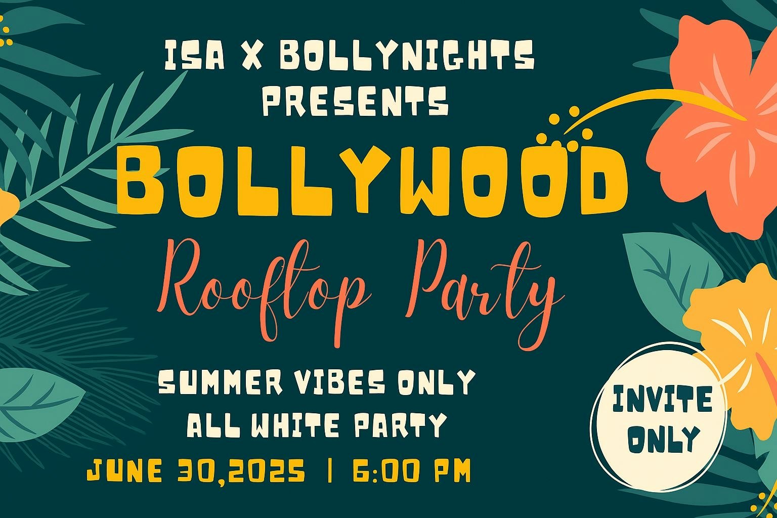 Bollywood Rooftop Party | Leeds