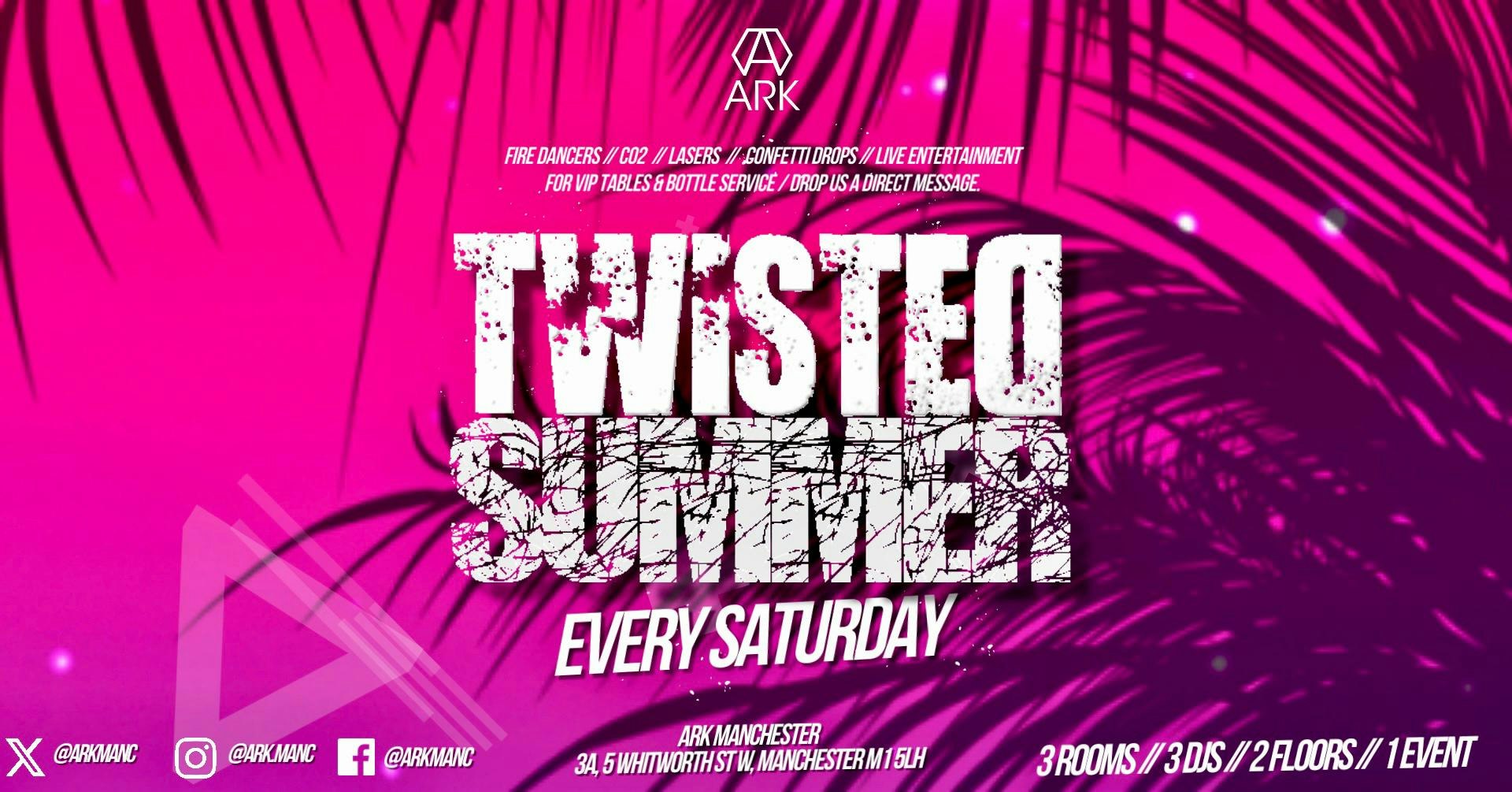 #Ark Saturdays: Twisted Disko – FREE ENTRY 🎟