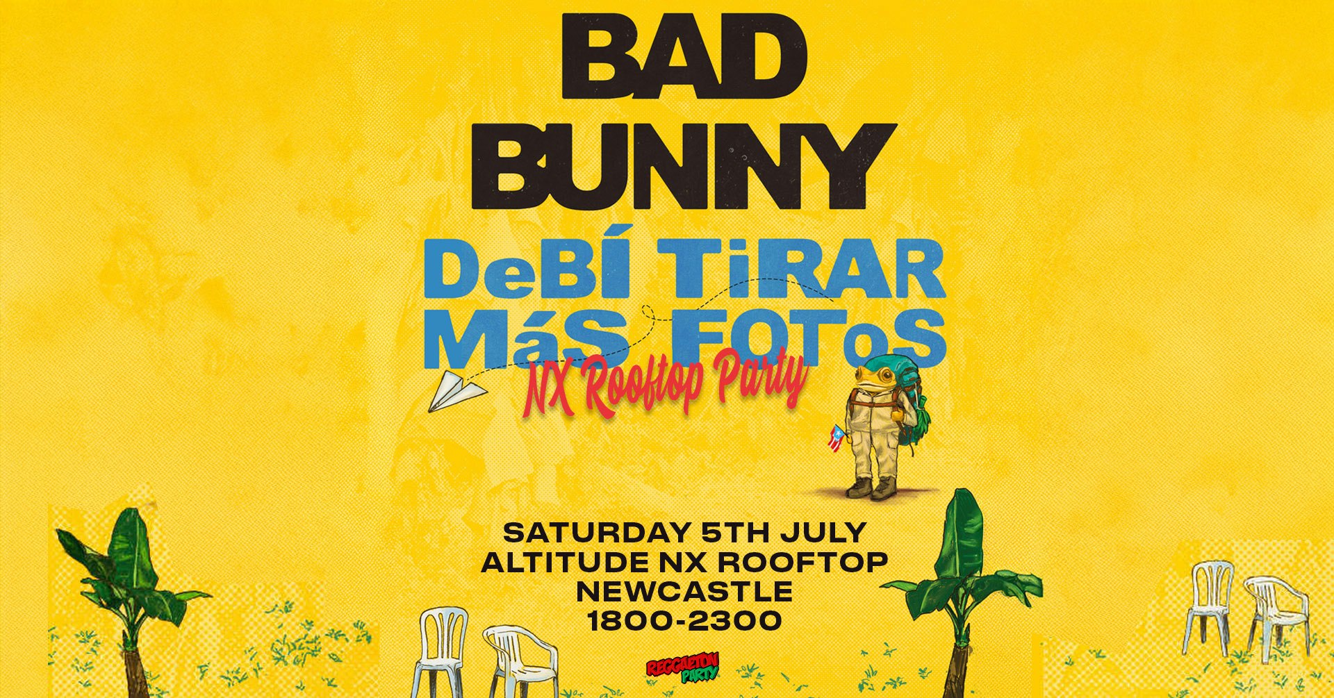 DeBÍ TiRAR MáS FOToS (Newcastle) – Bad Bunny Rooftop Party