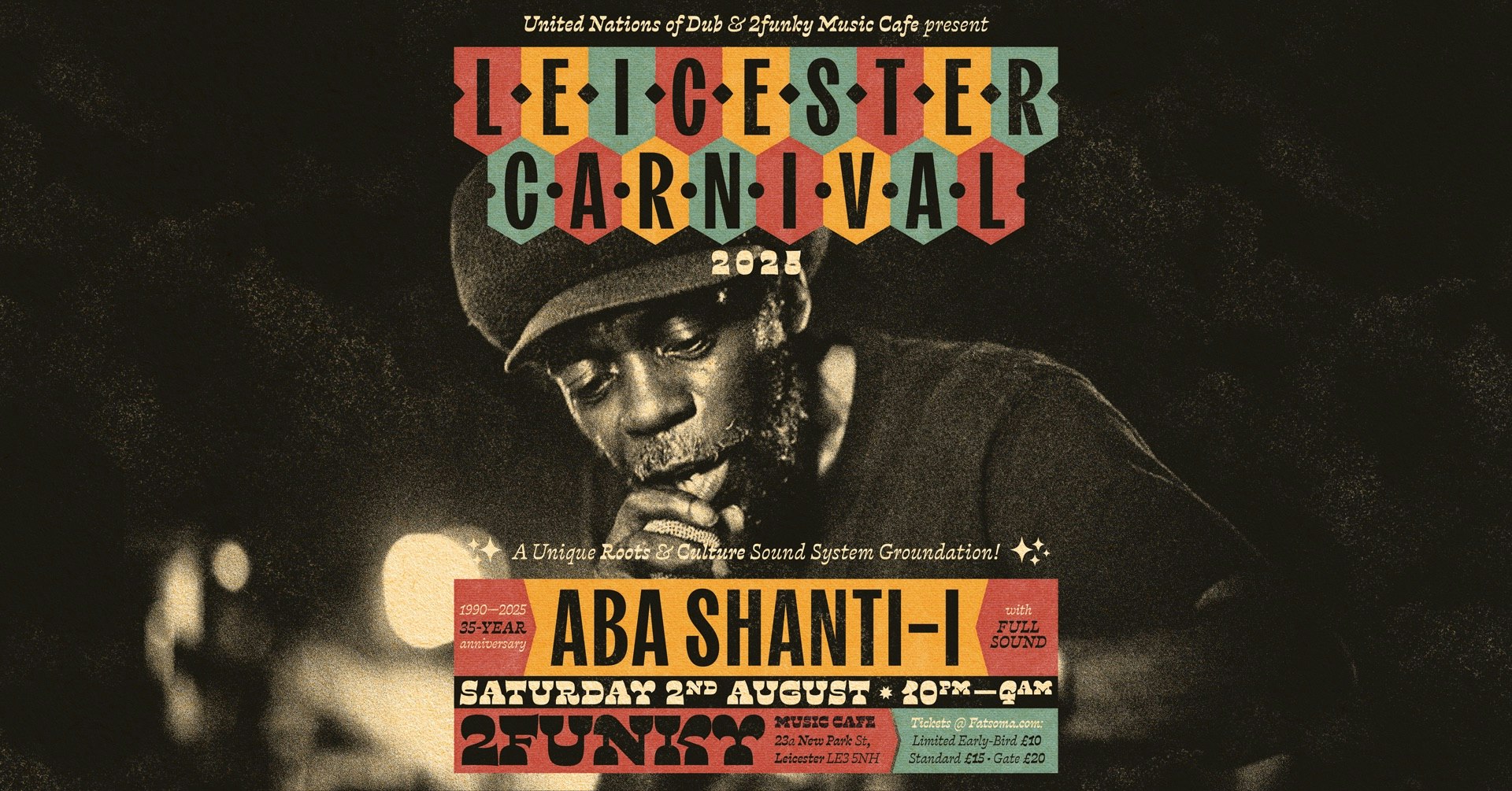 Aba Shanti-I (full sound) – 35th Anniversary – Leicester Carnival 2025