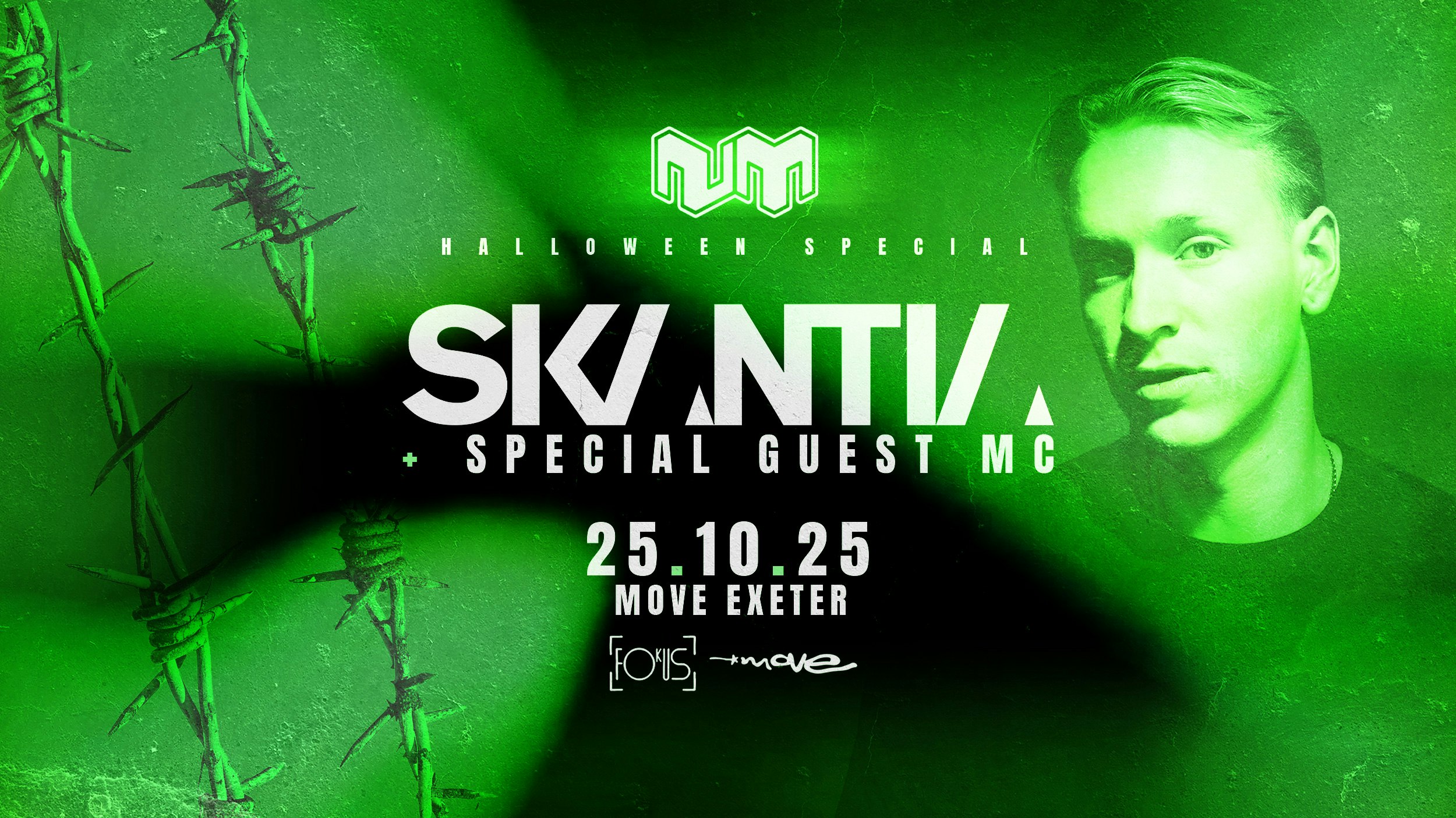 Nu:Motive Exeter Halloween • skantia + Special Guest MC & more