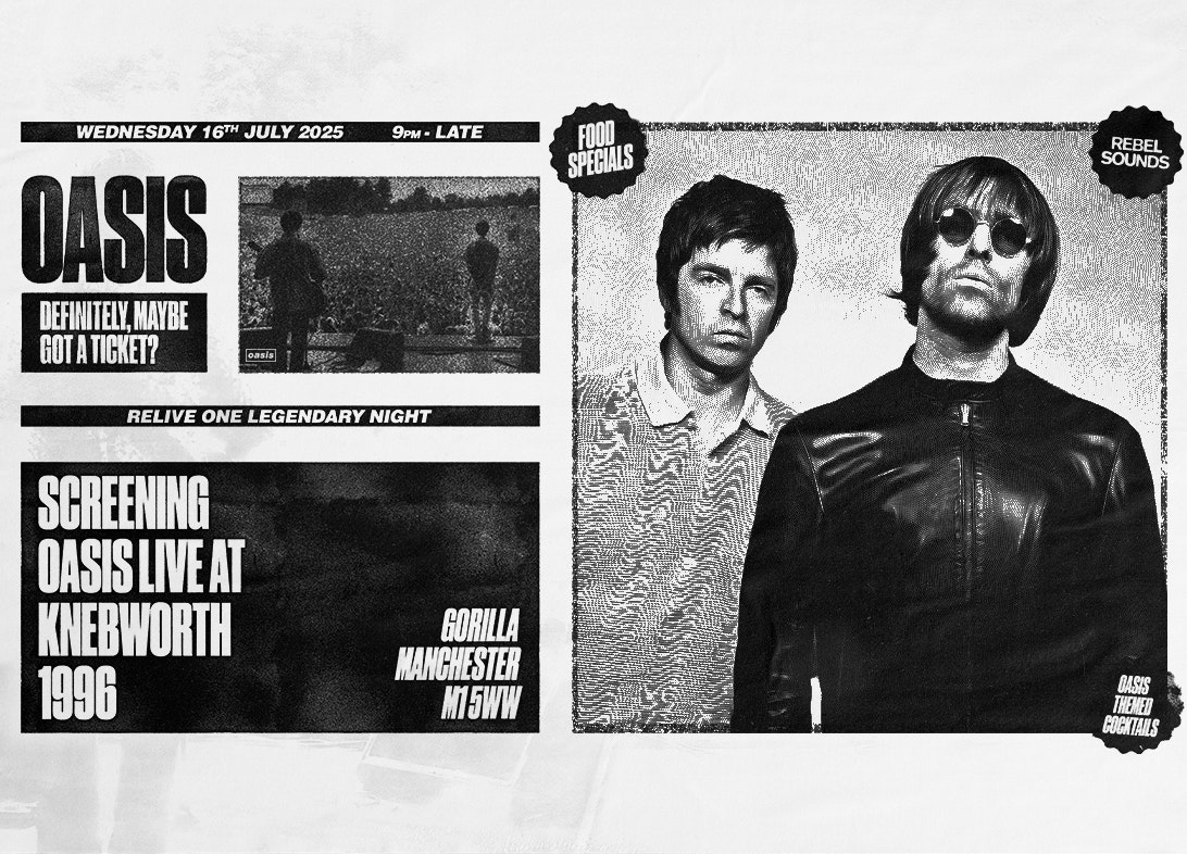 OASIS AFTER SHOWS: Definitely, Maybe got a ticket?
