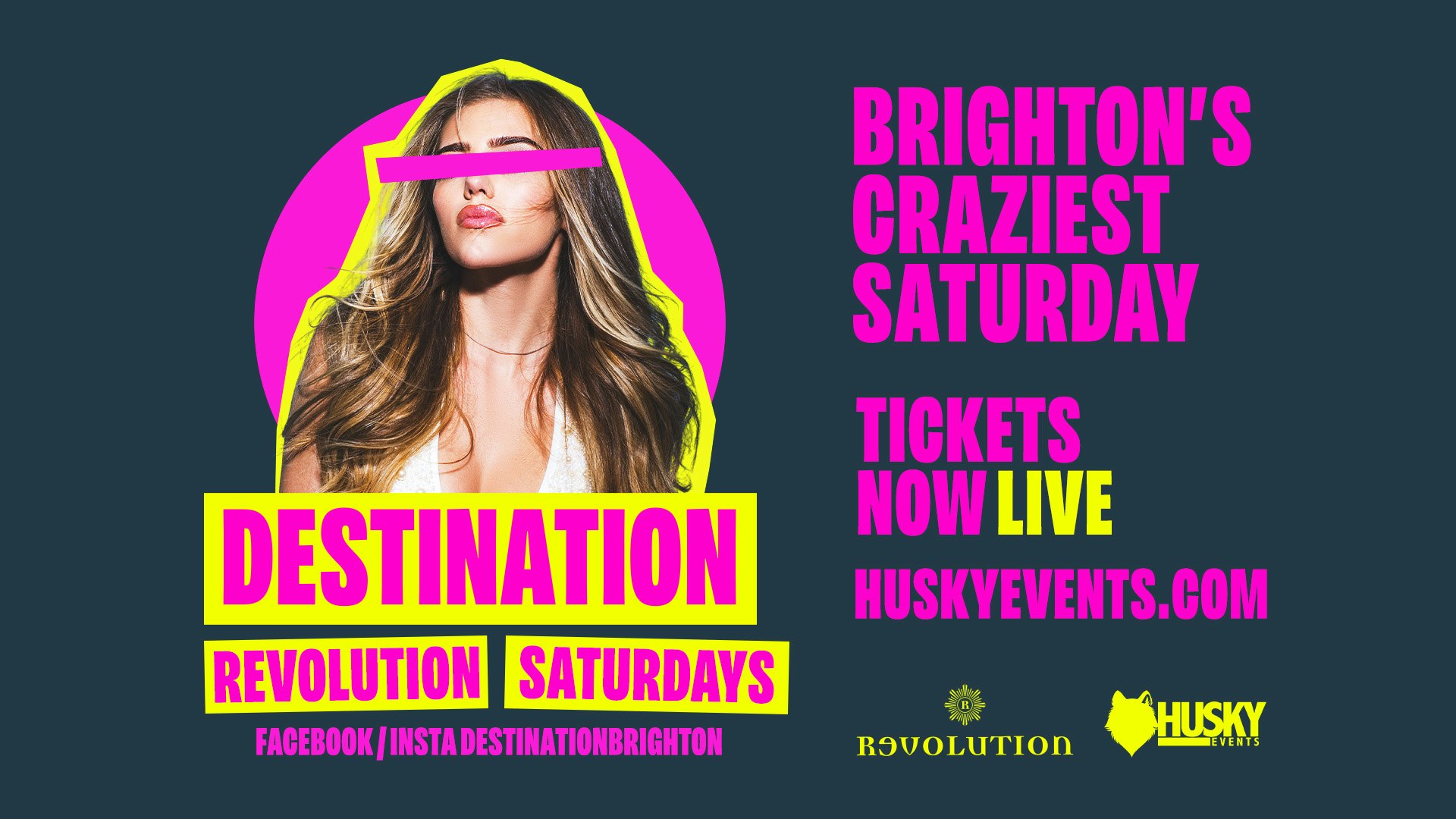 Destination Saturdays x Revolution Brighton | Live Ibiza Saxophonist ➤ 07.06.2025