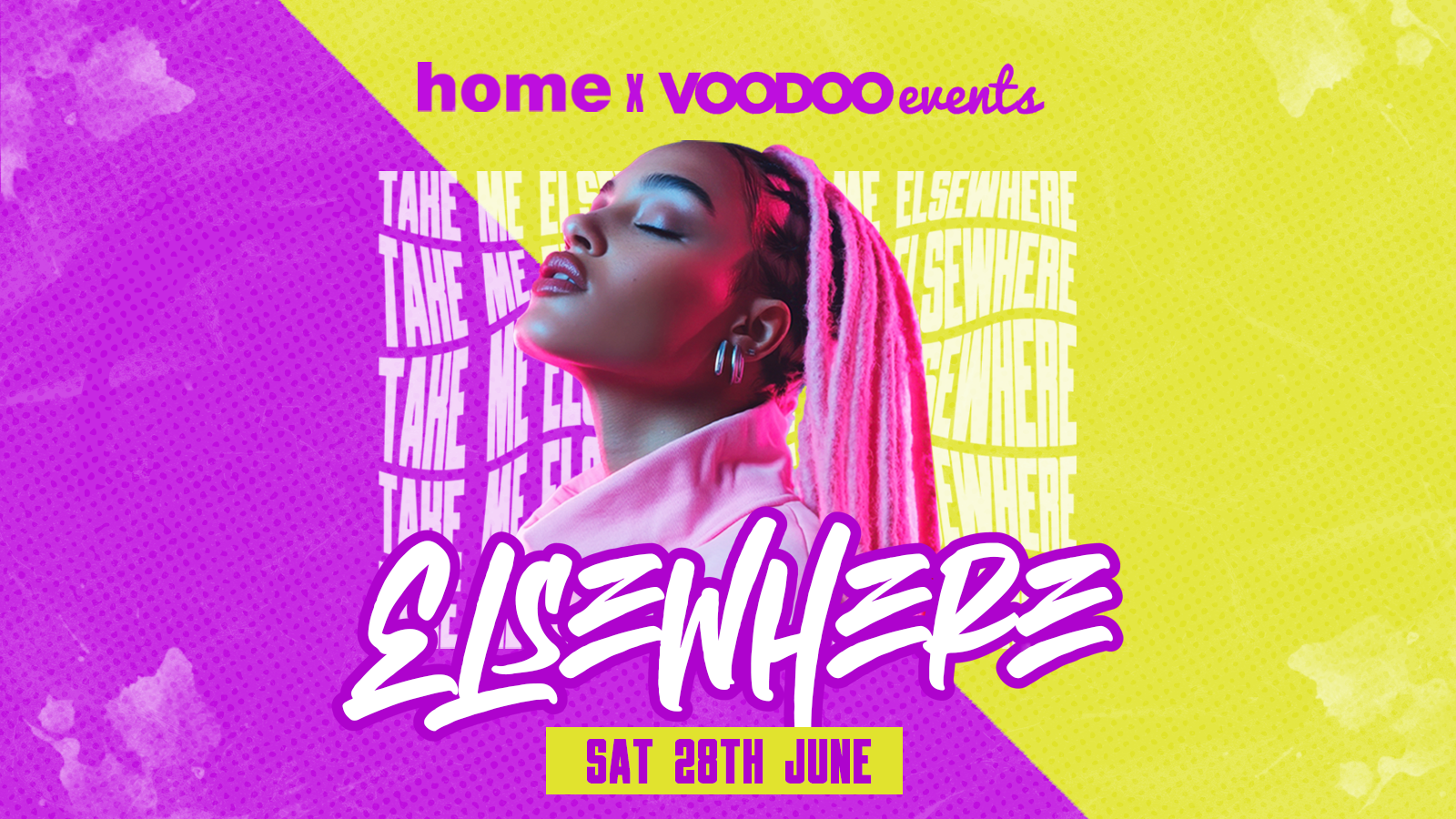 Elsewhere x Voodoo Events 5th July – Saturdays @ Home!