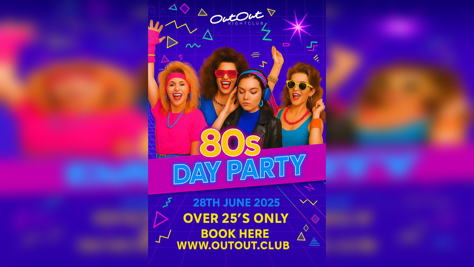 80s Day Party – Over 25’s only