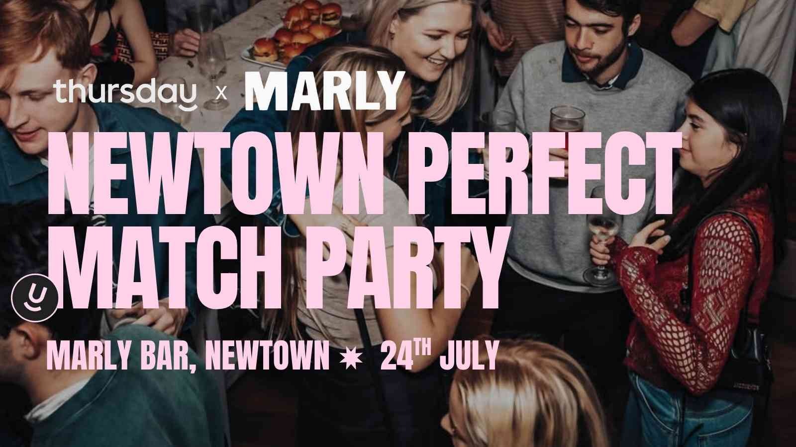 Thursday | Inner West AI Matching (ages 24-44) | Marly Bar, Newtown