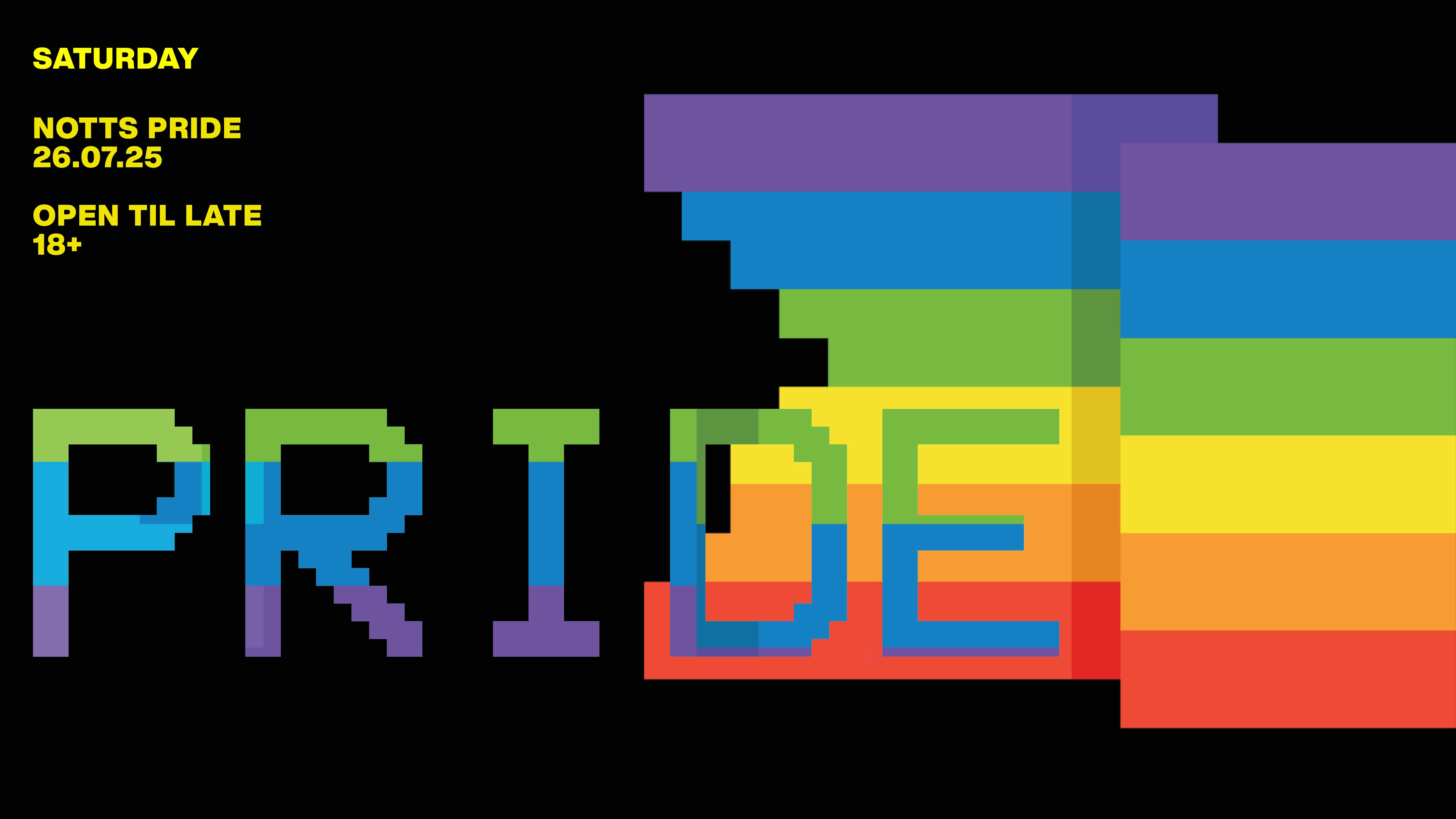 Pride Summer SZN – Nottingham Day to Night Party