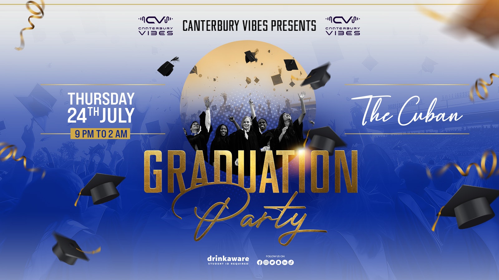 Graduation Party @ The Cuban Canterbury