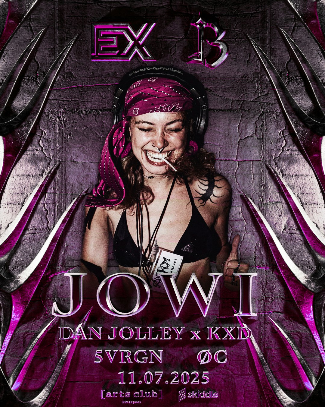 EXHILARATION x BACKROOMS presents JOWI