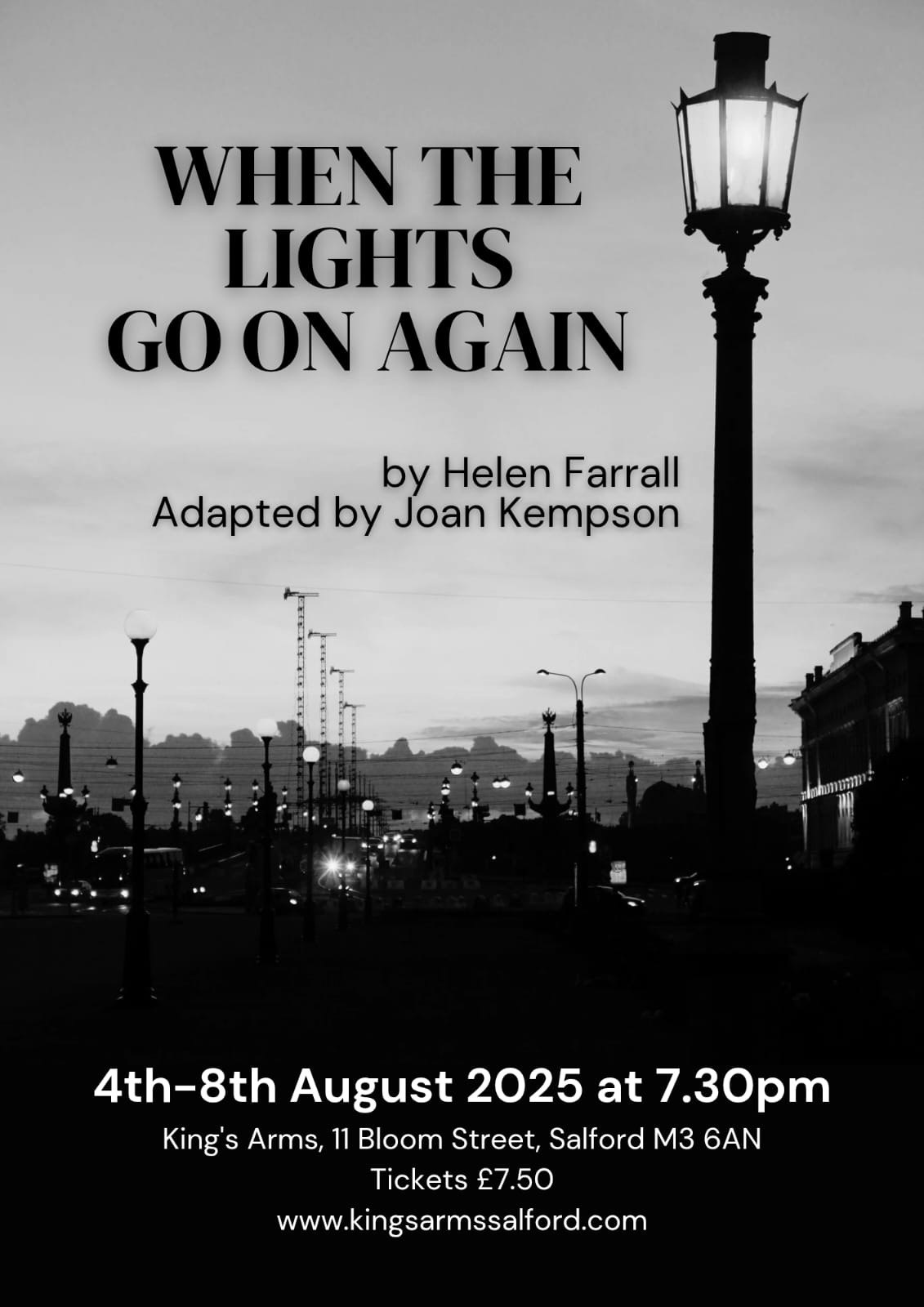 WHEN THE LIGHTS GO ON AGAIN