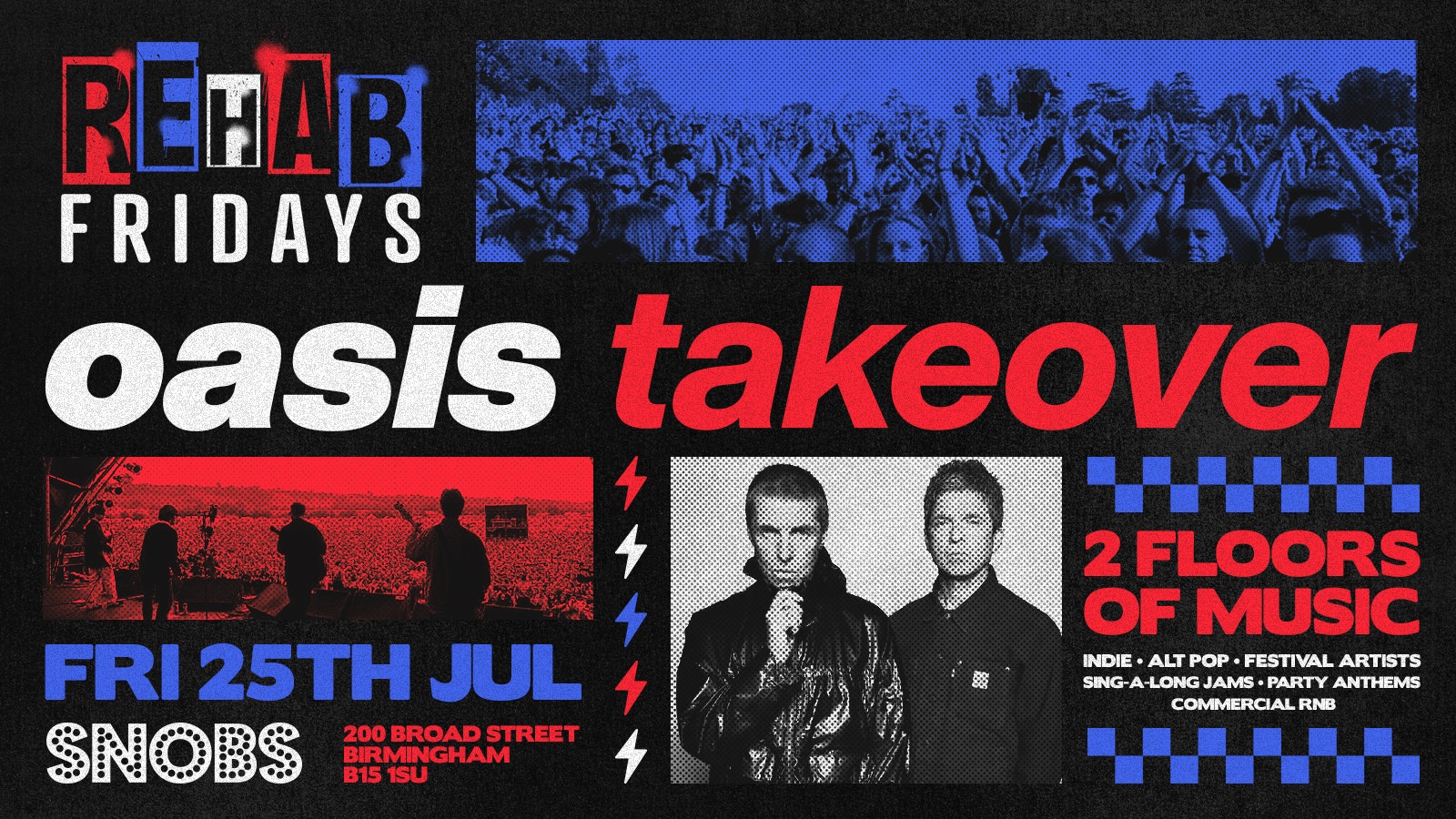 Rehab Friday [OASIS TAKEOVER] – 25th July