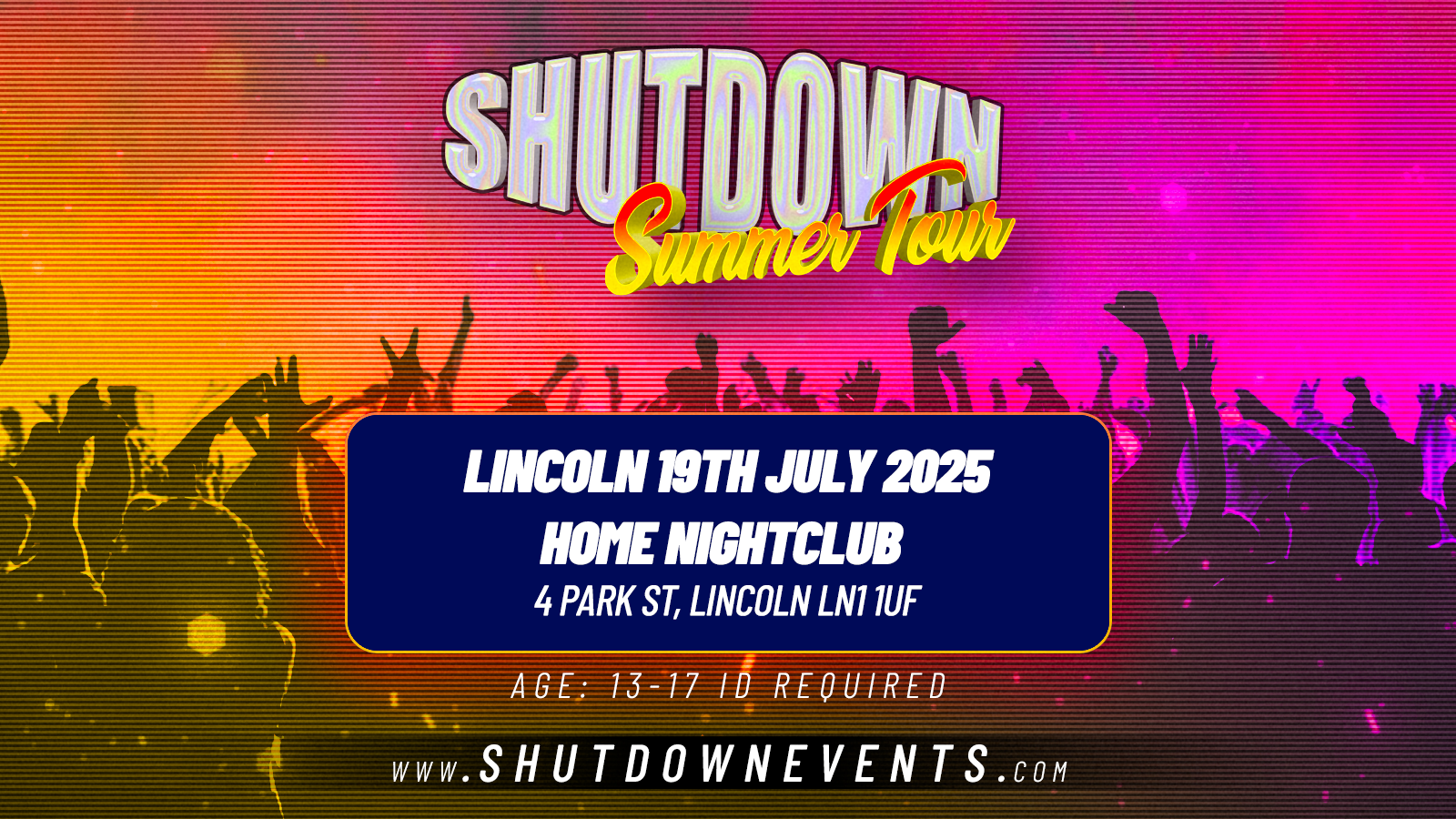 Shutdown UK Tour – Lincoln