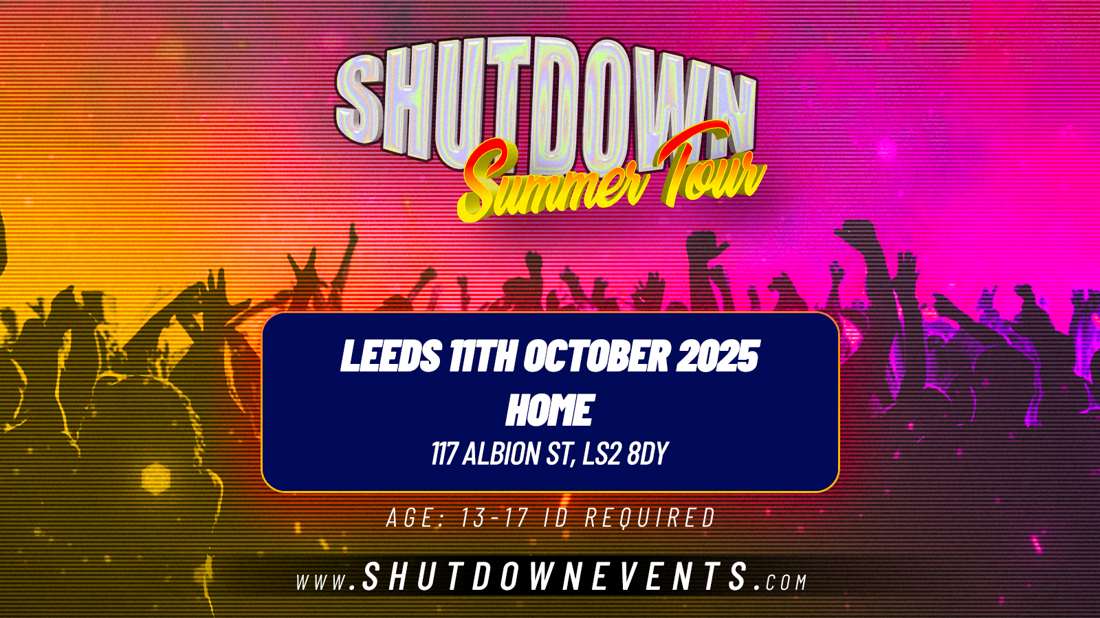 Shutdown UK Tour – Leeds