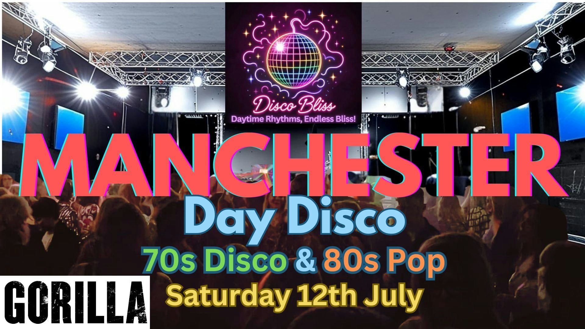 Disco Bliss – 70s Disco 80 Pop – Day Party