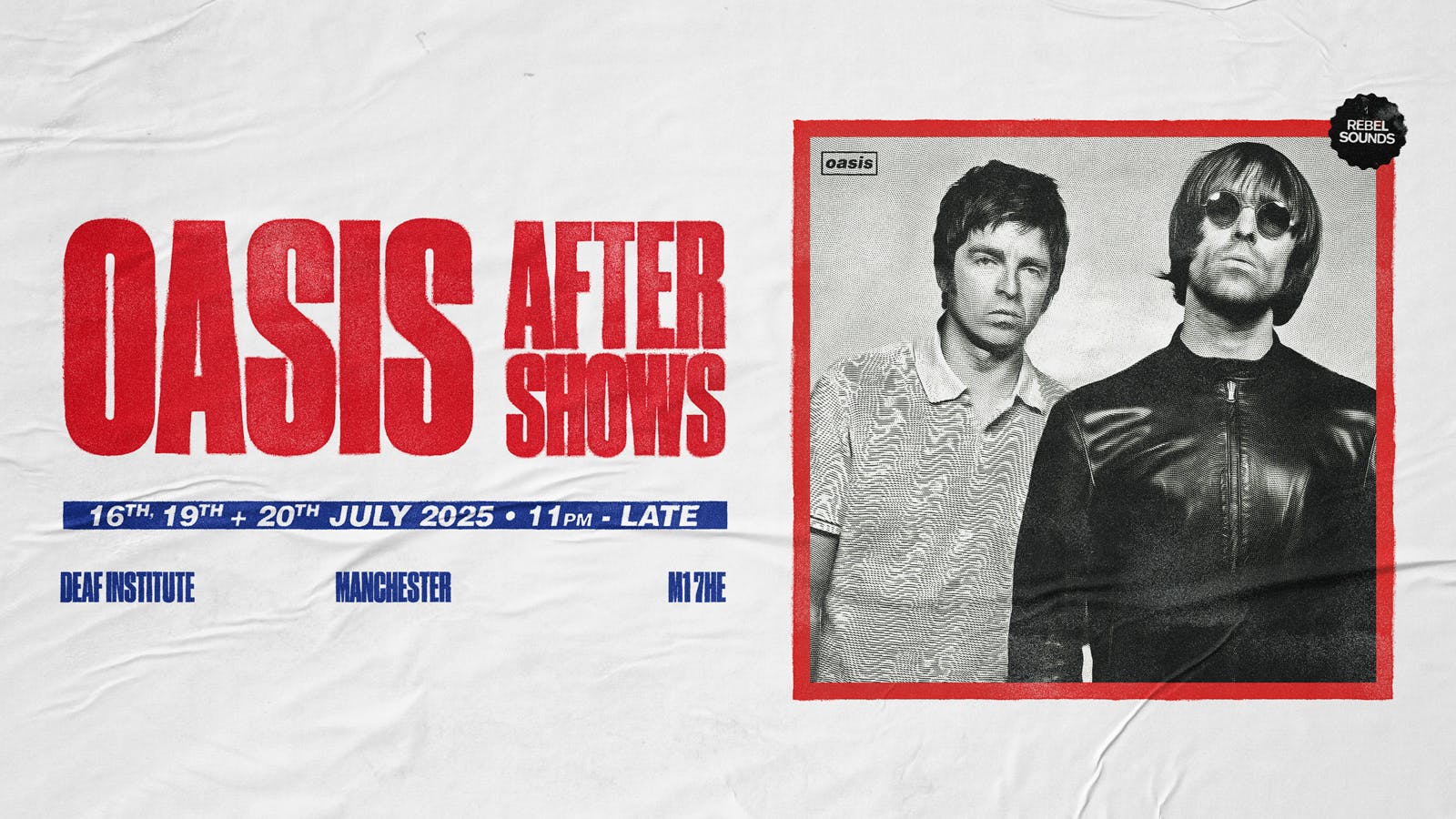 OASIS AFTER SHOW | 11PM-late | ALL THINGS BRITPOP & MORE