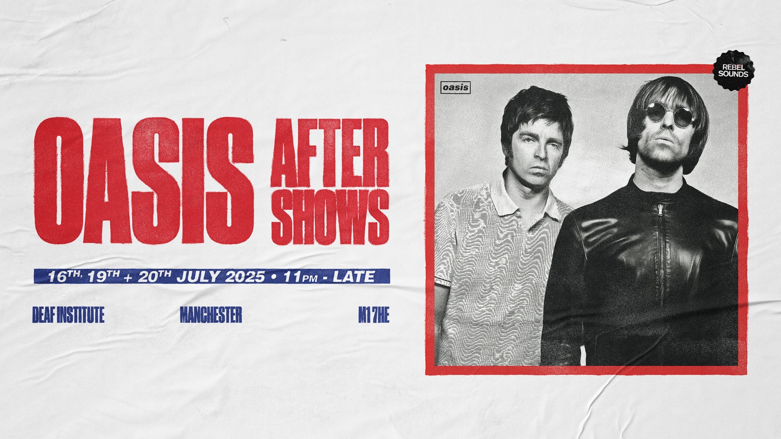 OASIS AFTER SHOW | 11PM-late | ALL THINGS BRITPOP & MORE