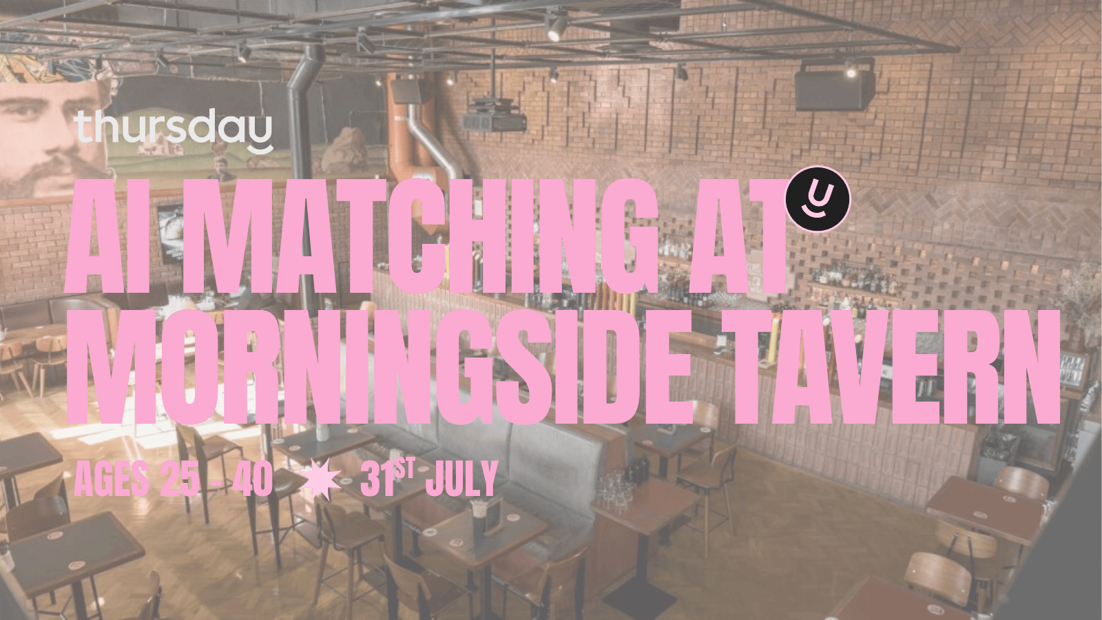 Thursday | AI Matching (Powered by MatchBox)  Morningside Tavern (25 – 40) | Auckland