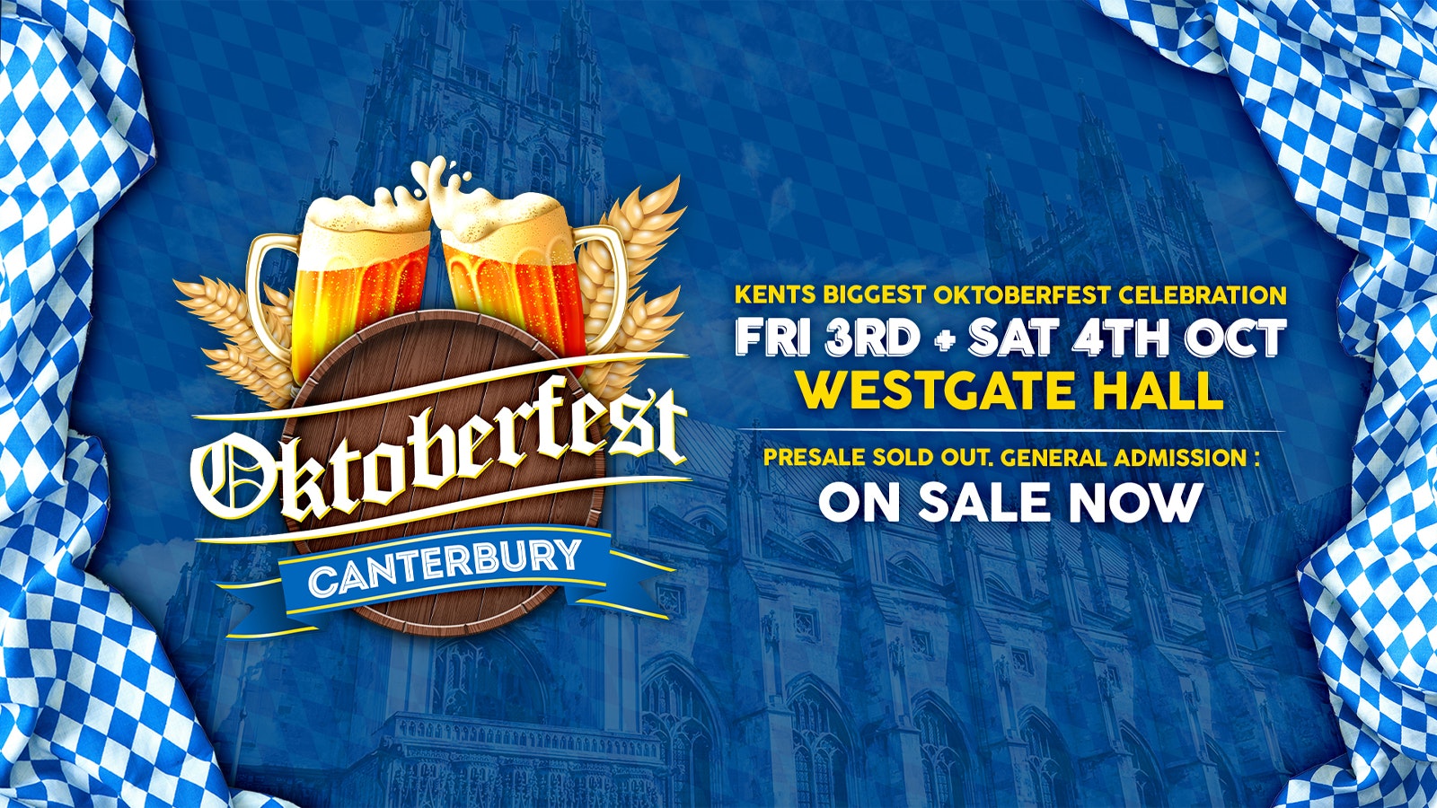CANTERBURY OKTOBERFEST SAT 4 OCT [Evening session]