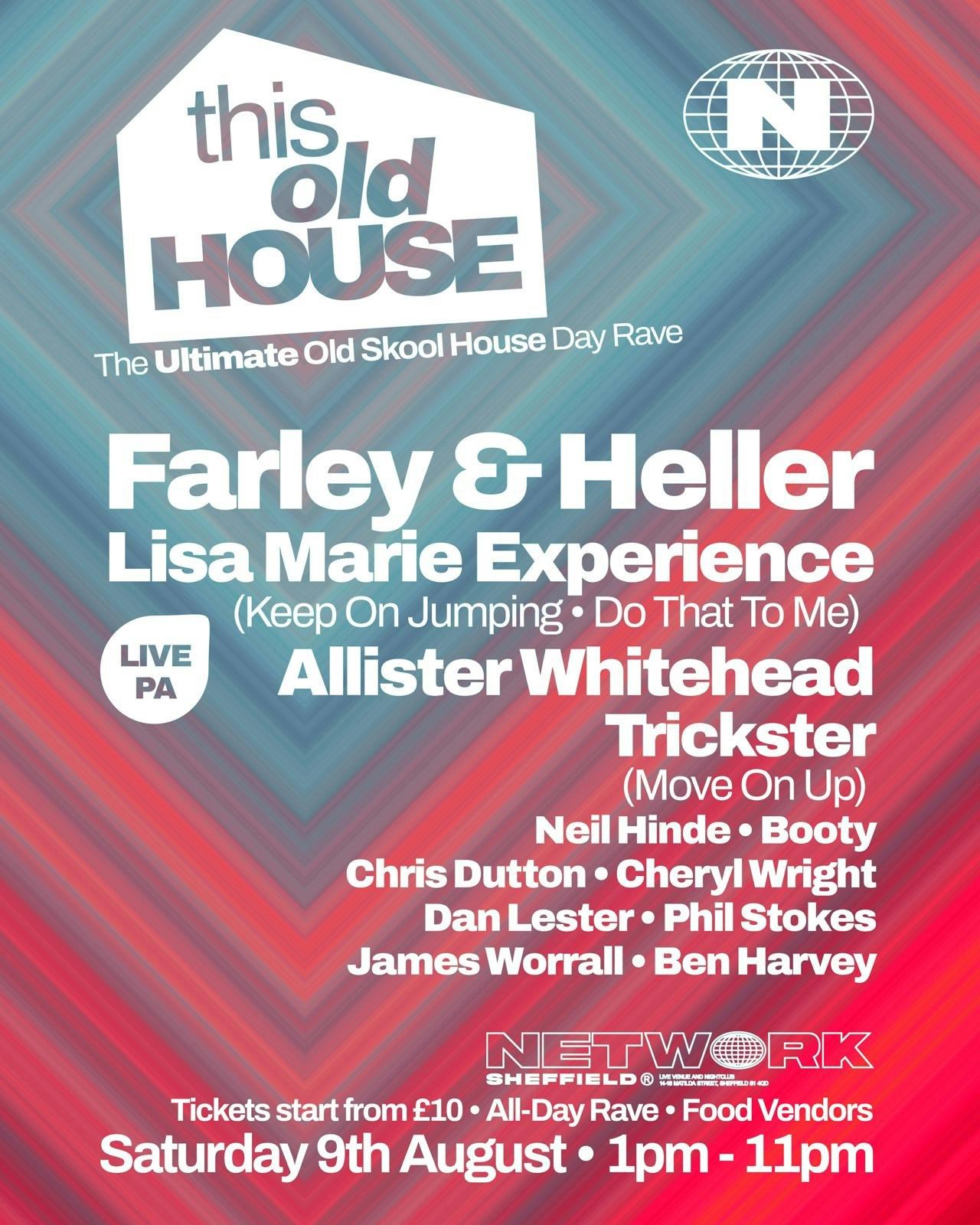 THIS OLD HOUSE – The Ultimate Old Skool House Day Rave