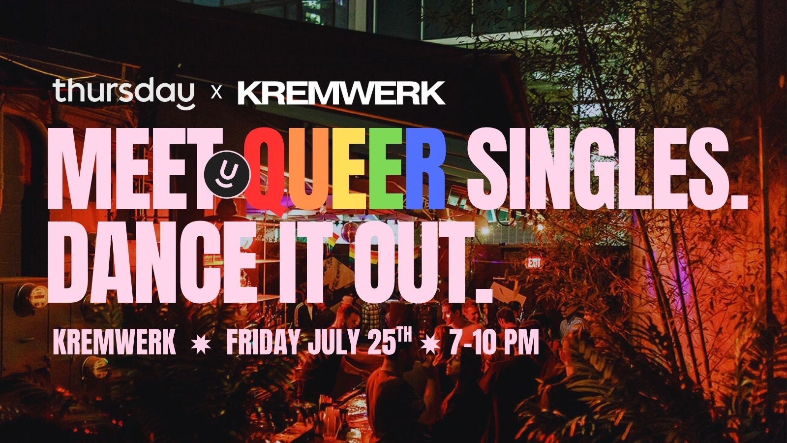 Friday | Kremwerk  (Queer 21+) | Cascade