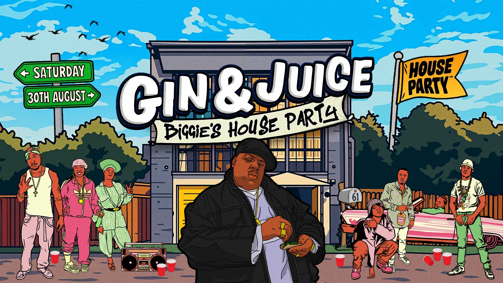 GIN & JUICE: BIGGIE’S HOUSE PARTY – LONDON 2025