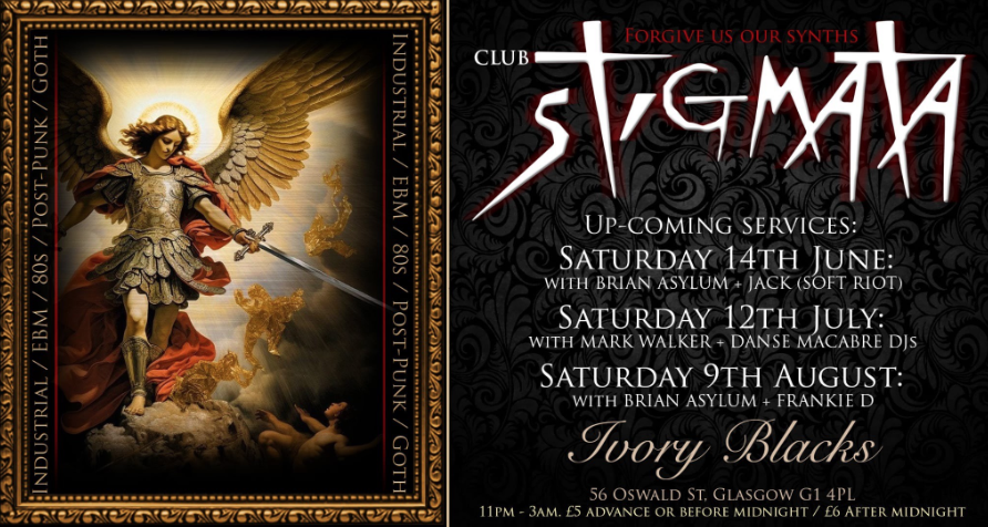 CLUB STIGMATA – 9th August
