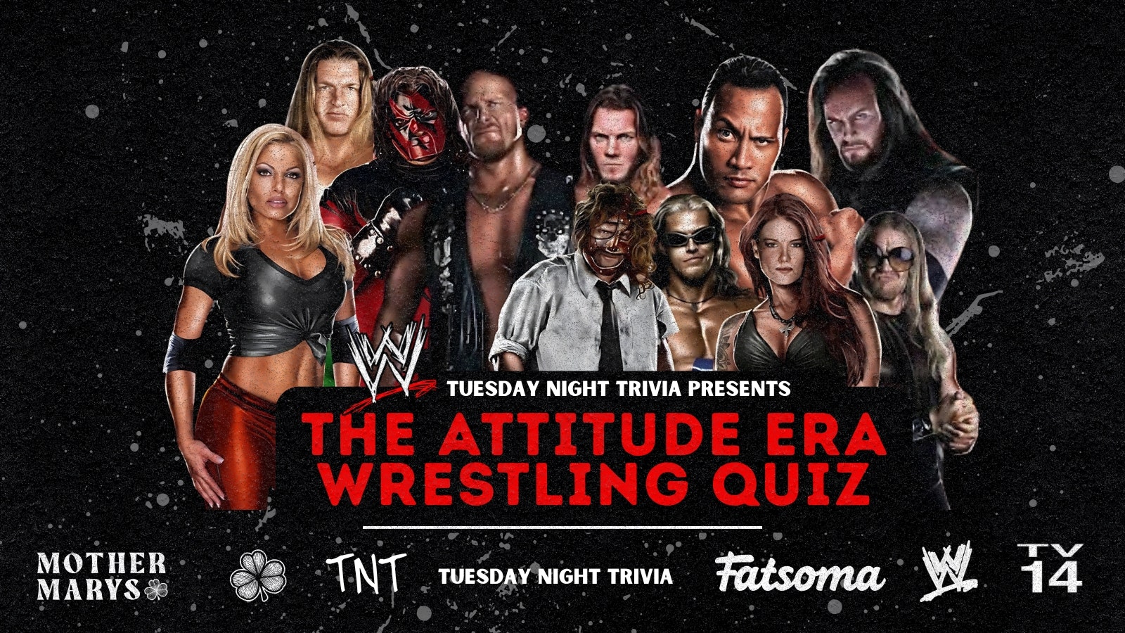 THE ATTITUDE ERA WRESTLING QUIZ **80% SOLD OUT**