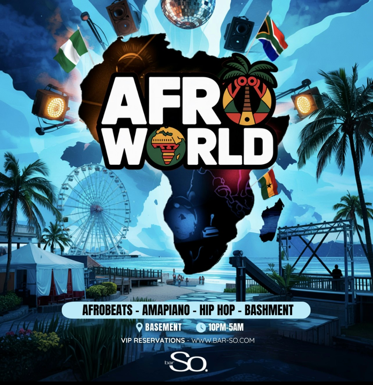 INTI – Fest: Afro world 🌍 @ Bar so bank holiday Sunday special