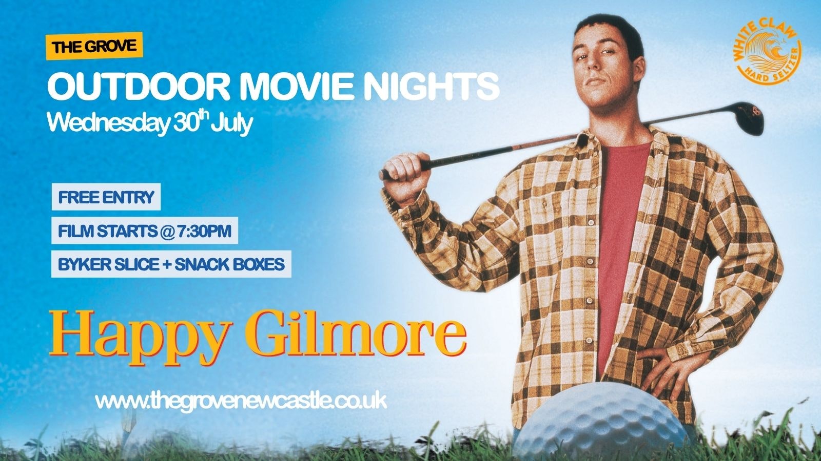OUTDOOR MOVIE NIGHT: HAPPY GILMORE