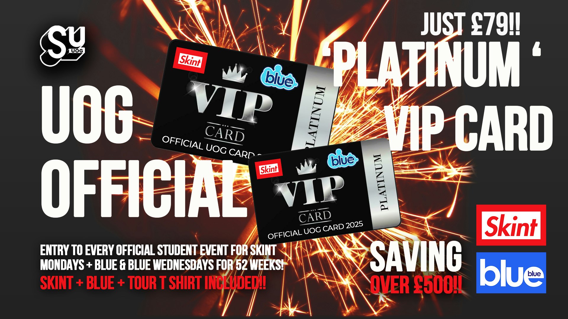 😲 UoG Official ‘PLATINUM ‘ VIP Card 2025 – 2026 💳