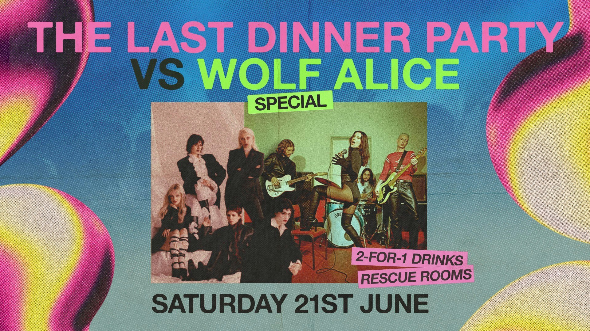 ROMANCE | Wolf Alice vs The Last Dinner Party 💙  Saturdays at Rescue Rooms, Nottingham