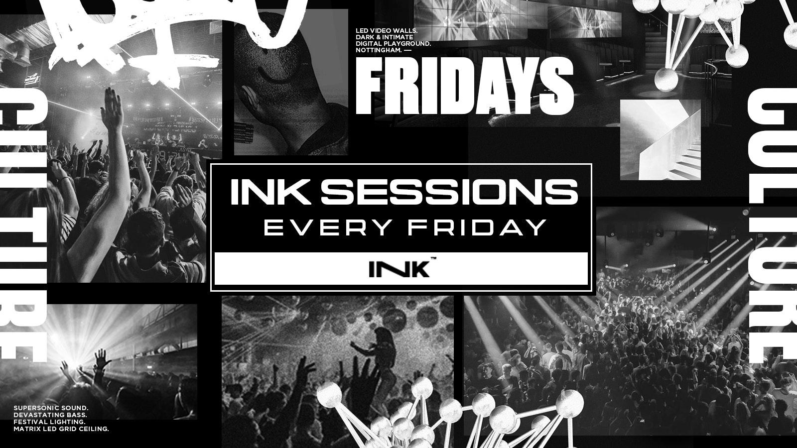 Ink Sessions –  Every Friday