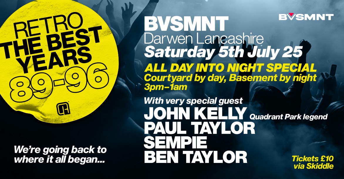 RETRO: THE BEST YEARS 89 – 96 at BVSMNT (part 2)
