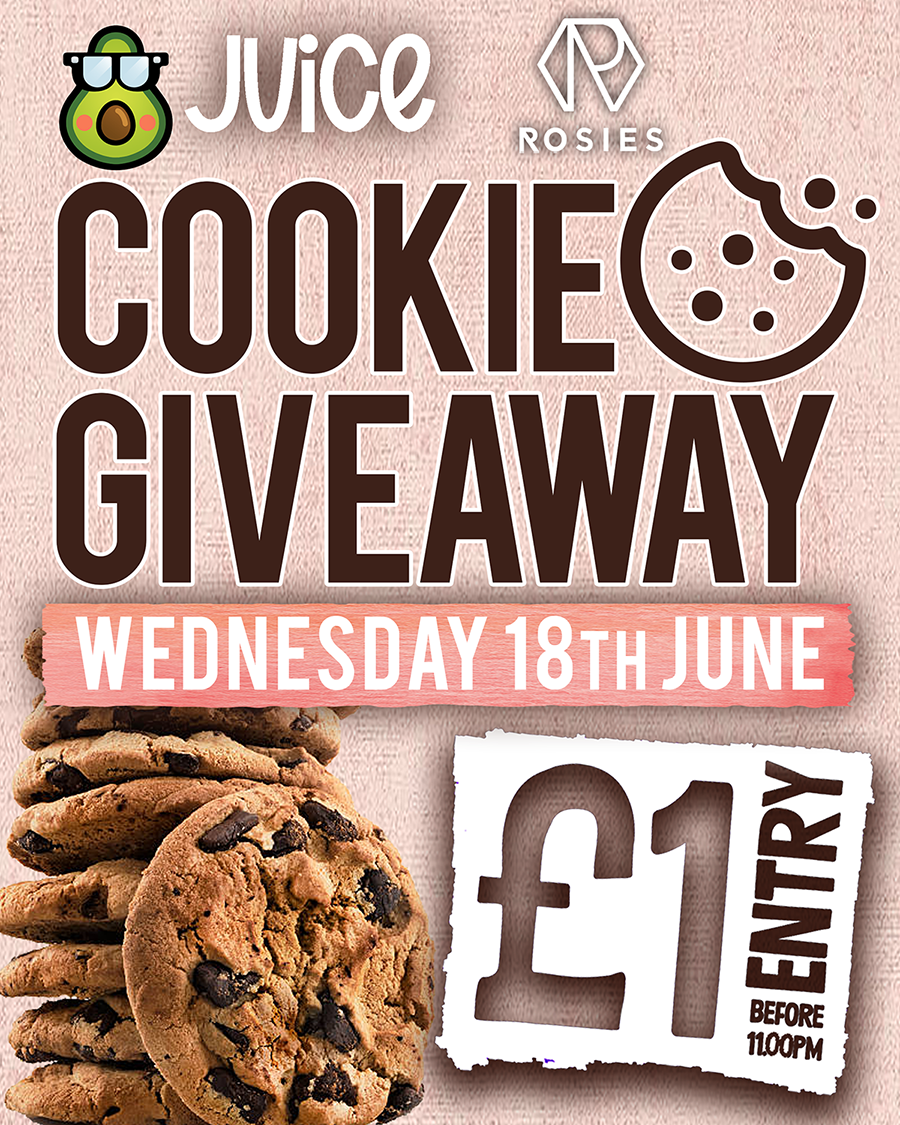 JUiCE Wednesday – Cookie Giveaway 🍪🍪🍪