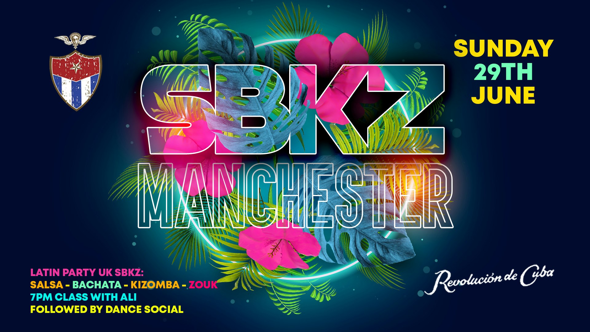 SBKZ MANCHESTER – Sunday 29th June | Revolucion de Cuba