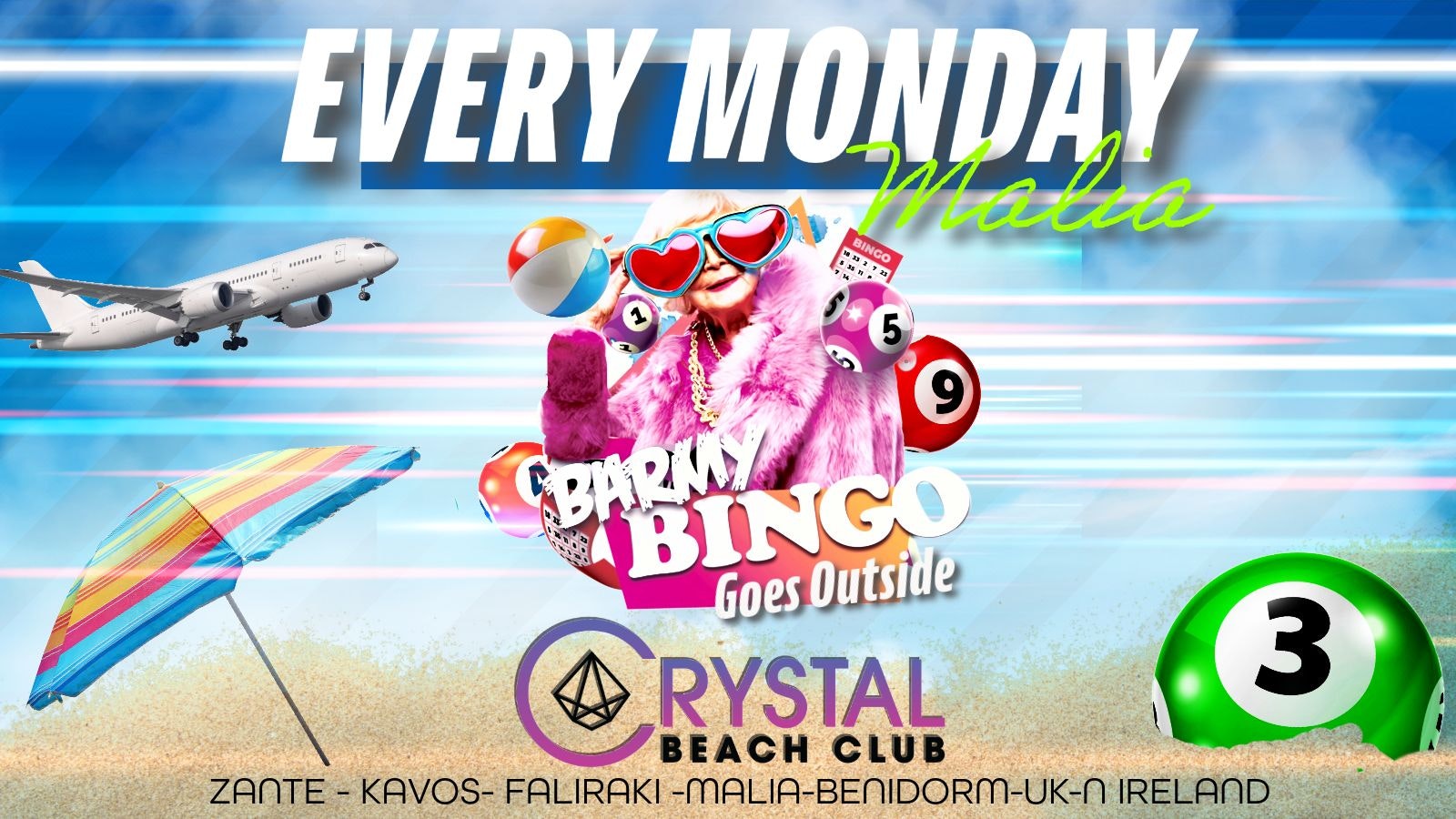 Barmy Bingo Malia