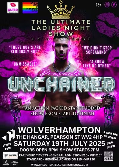 The Ulitmate Ladies Night Show Presents Unchained