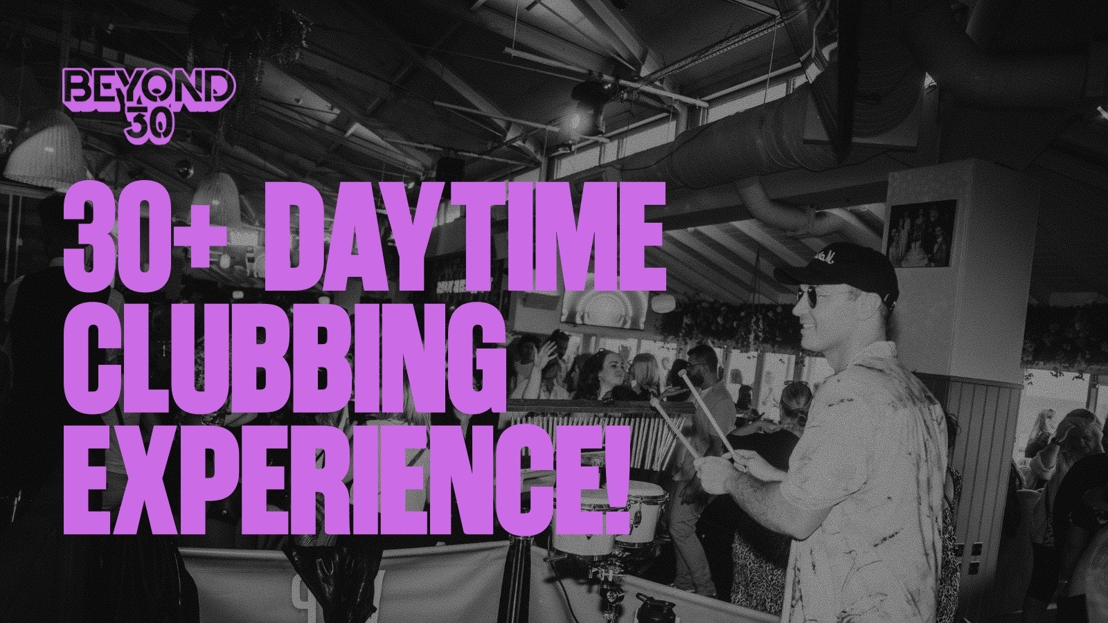 OVER 30s DAYTIME CLUBBING – SAILSBURY🕺🏽