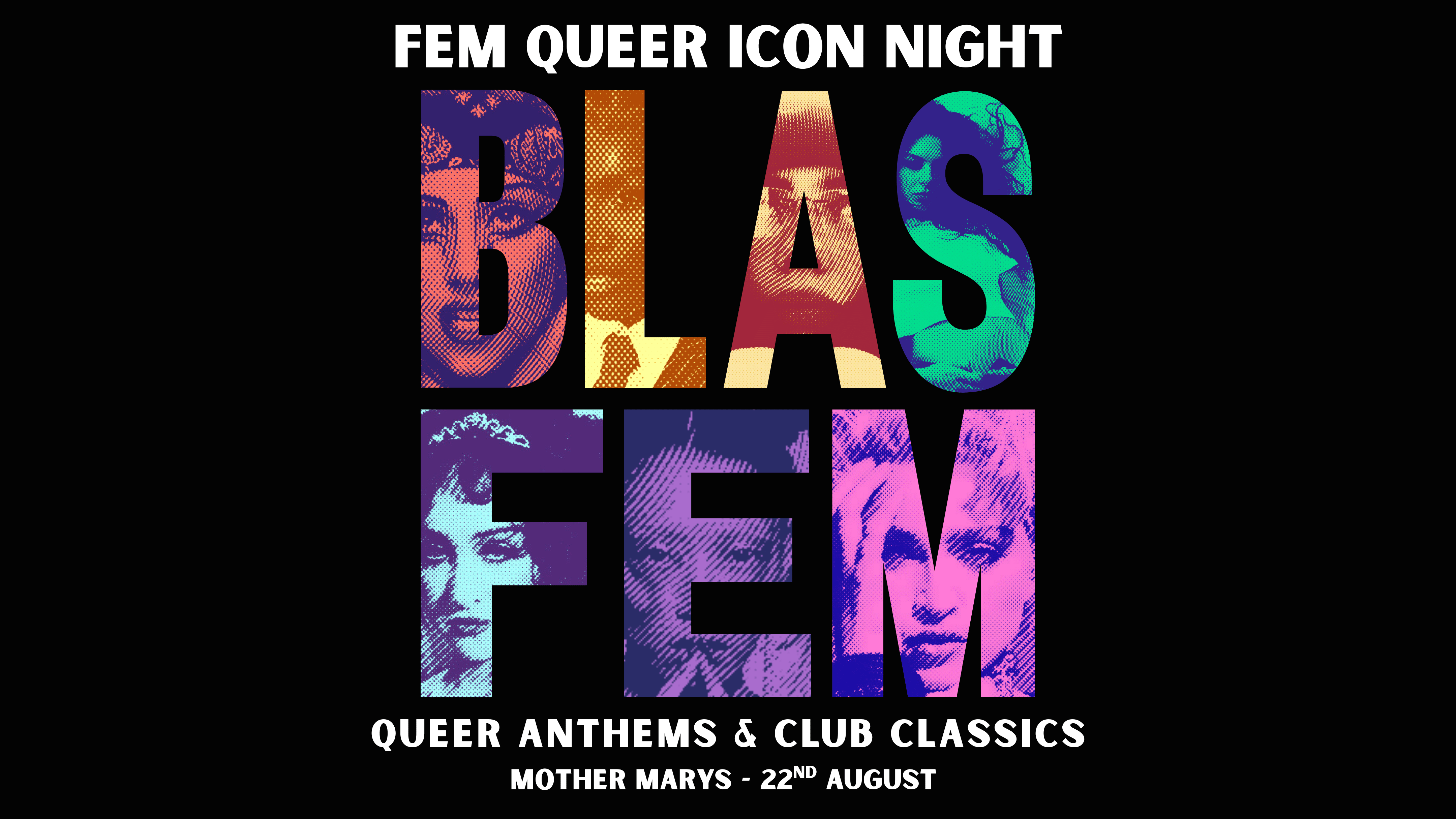 BLASFEM: Fem Queer Icon Night