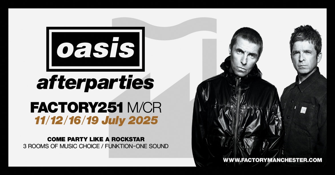 WED 16/07 OASIS AFTER PARTY!