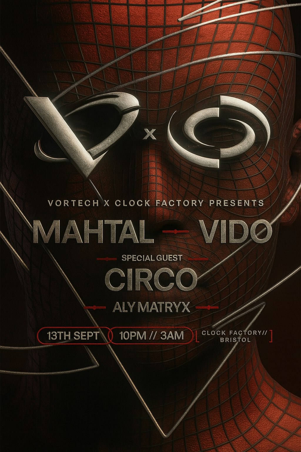 Vortech presents MAHTAL – VIDO – CIRCO – ALY MATRYX