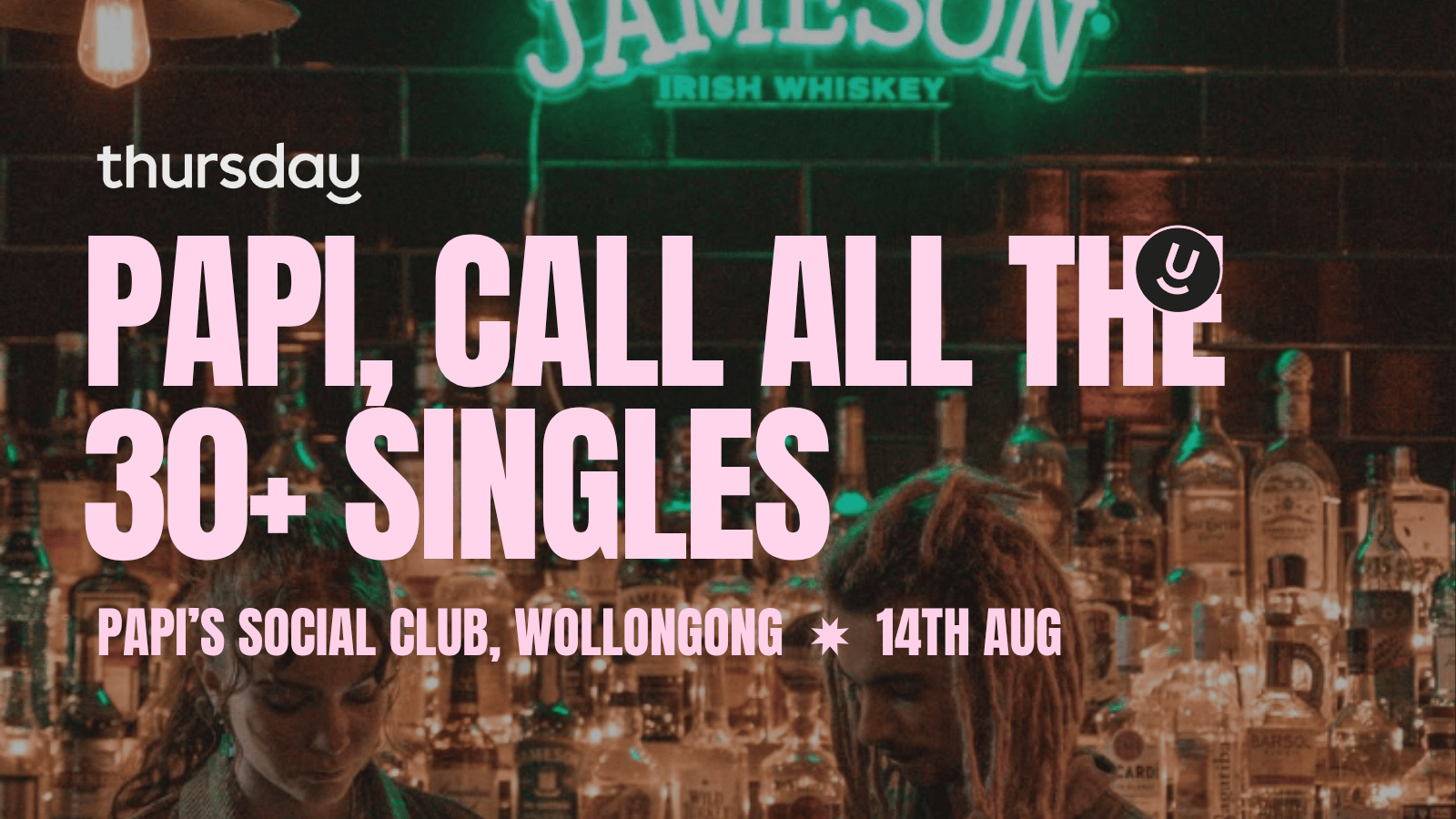 Thursday | Papi’s Social Club (30+) | Wollongong