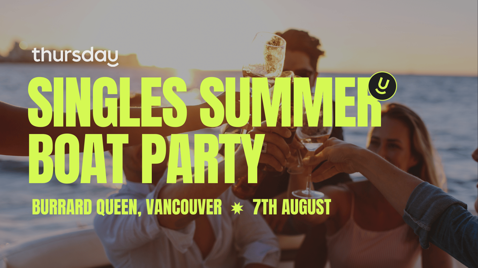 Thursday | Summer Boat Party 25+ | Vancouver
