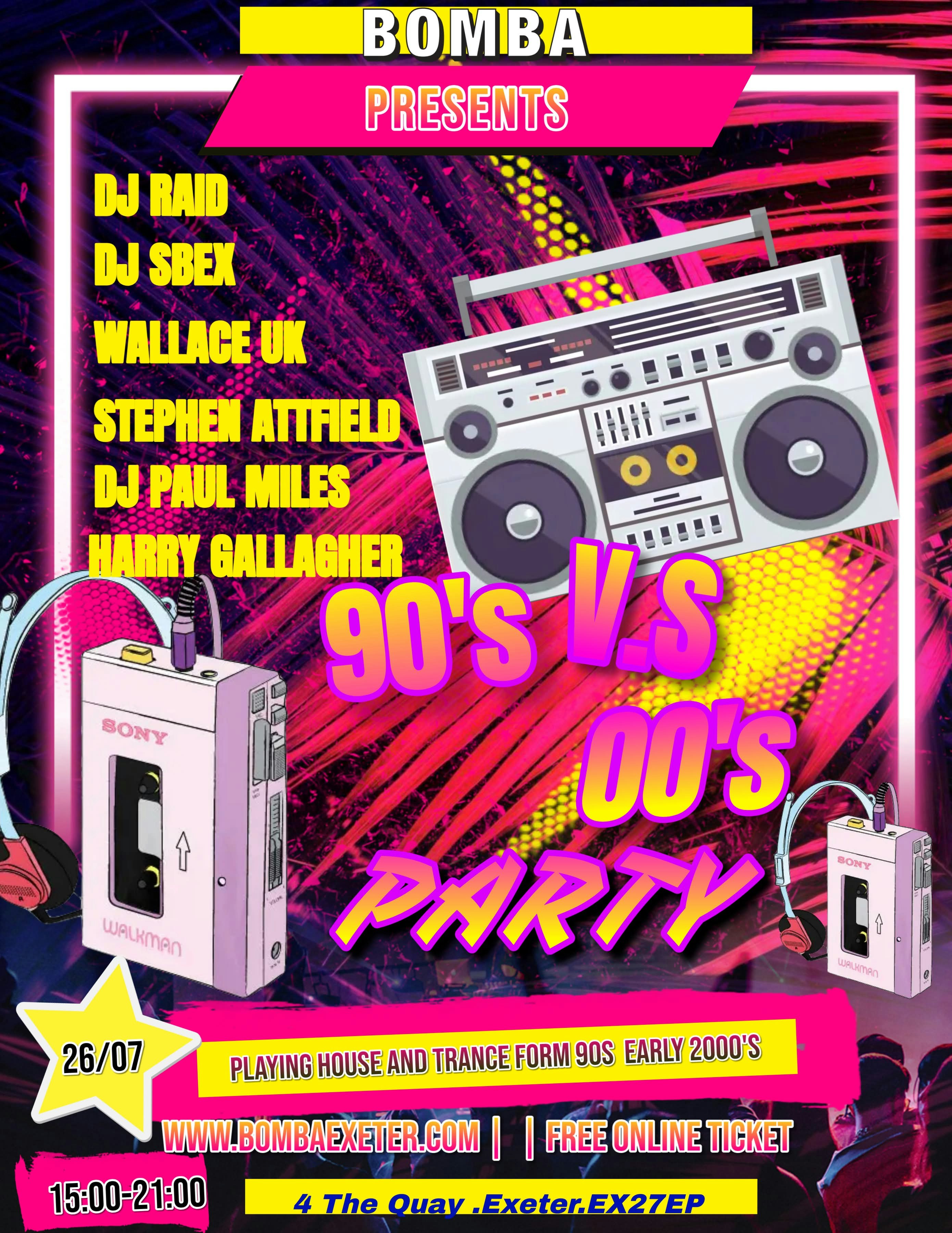 90 vs 00s Day Rave