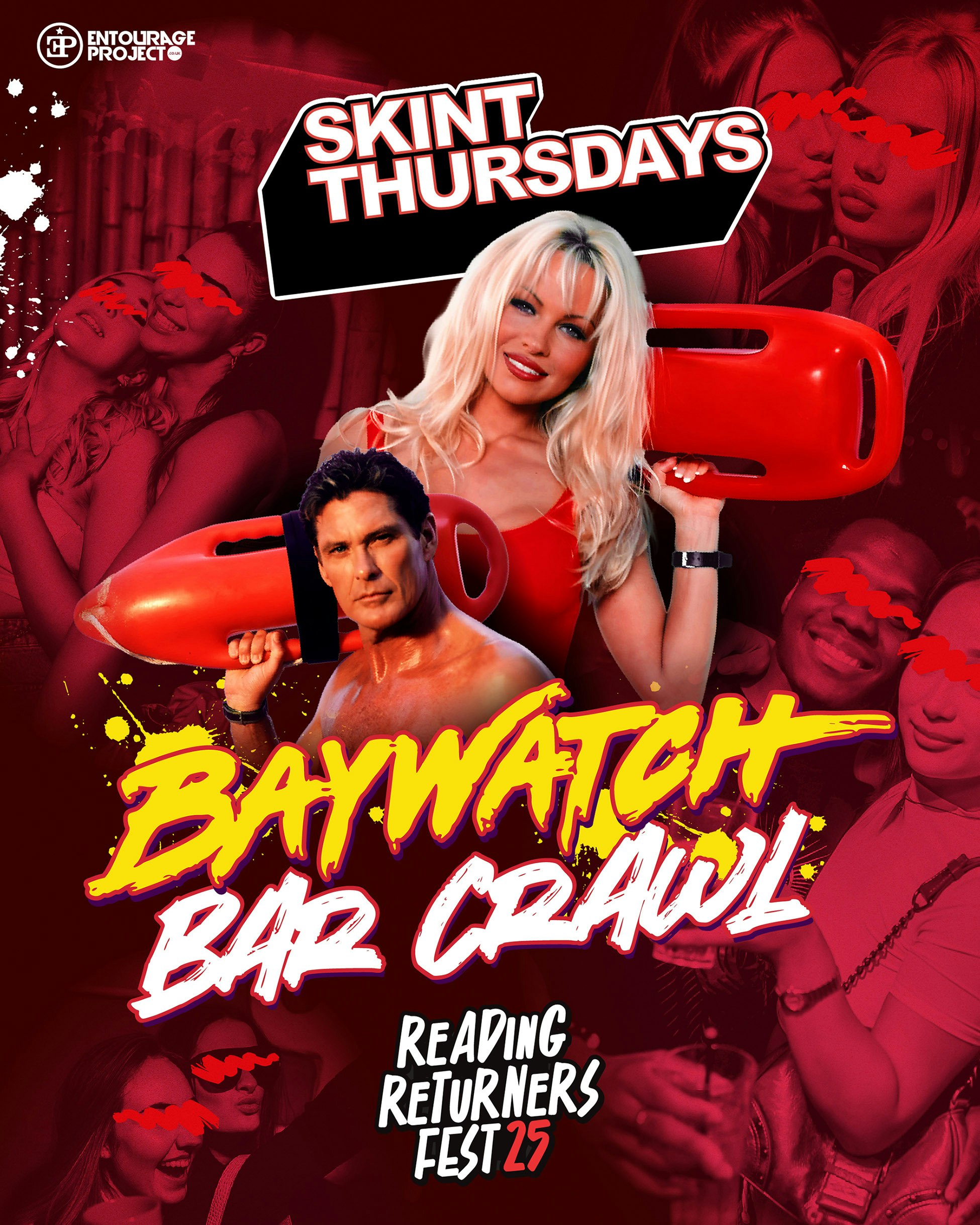 Skint Thursdays – Baywatch Bar Crawl🏃🏼‍♂️🍻 (PART OF RETURNERS FEST 25)