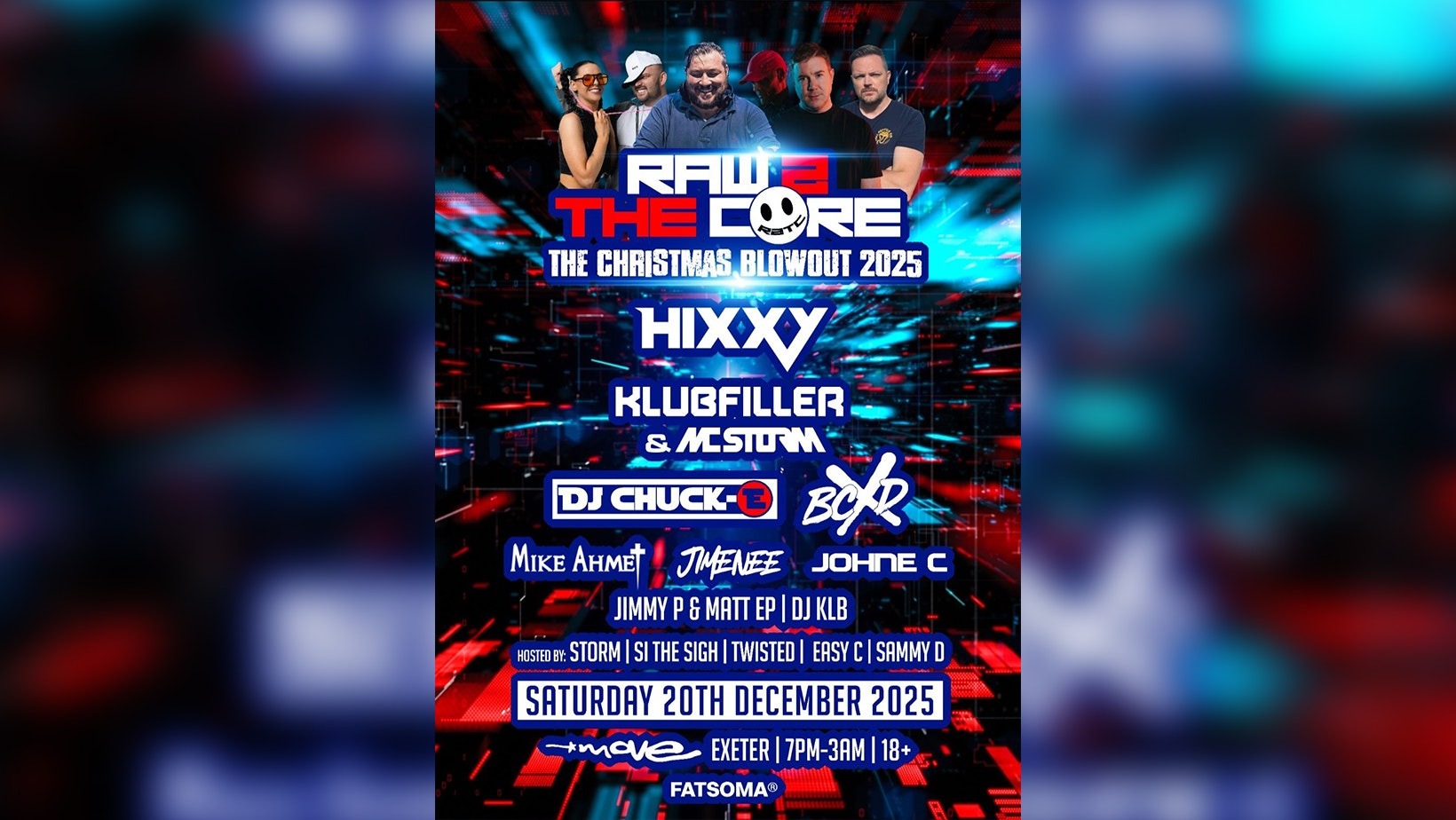 R2TC XMAS BLOWOUT – HIXXY – KLUBFILLER & STORM – CHUCK-E – BCXD