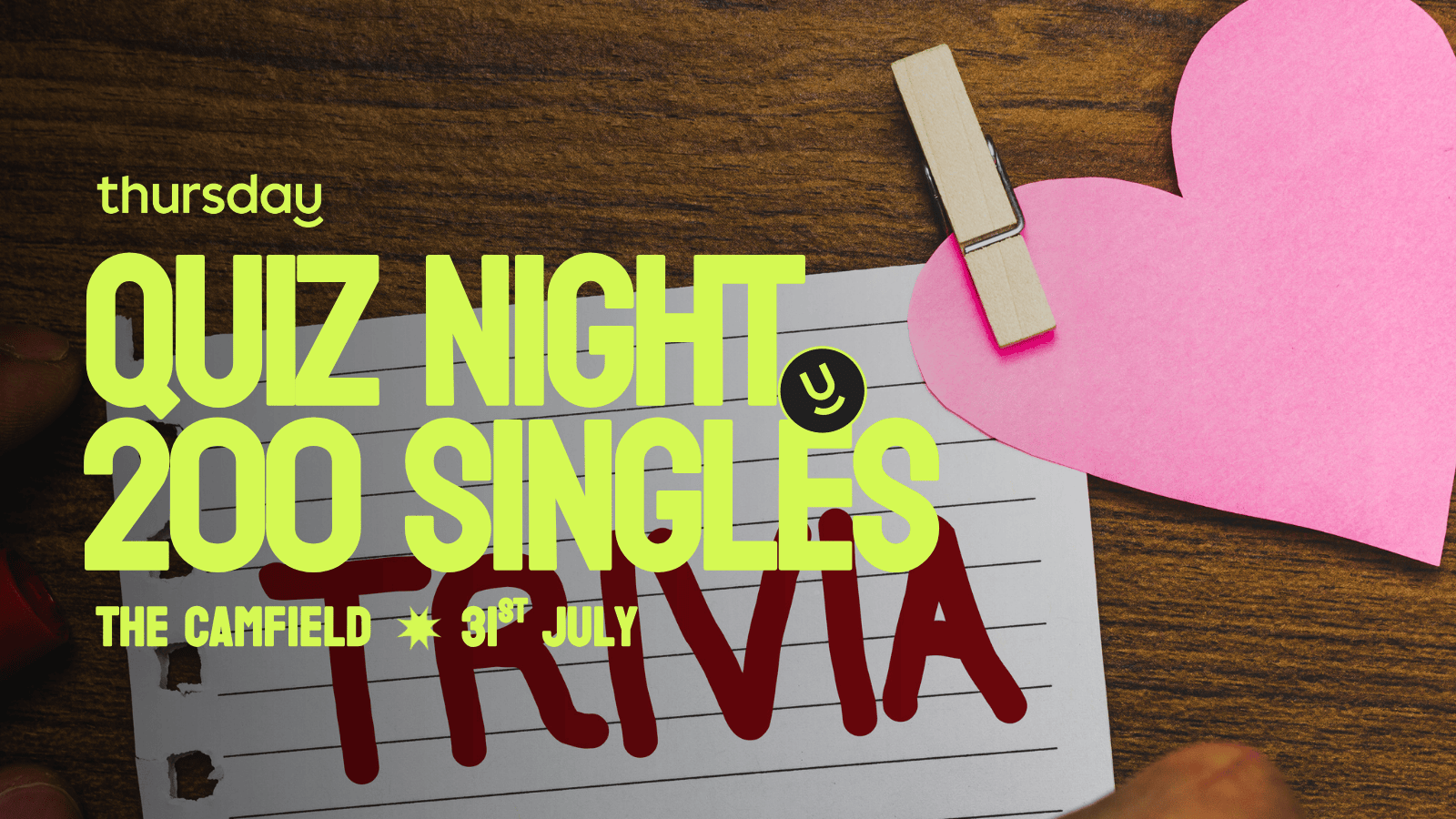 Thursday | Quiz Night (Dux Nuts)- The Camfield | Burswood (All Ages)