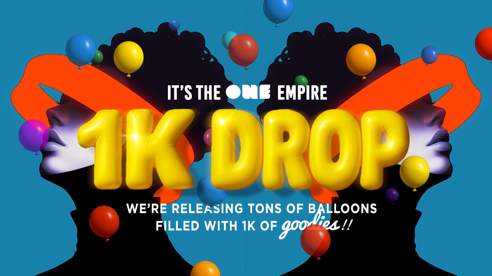ONE: THIS SATURDAY – 1K BALLOON DROP