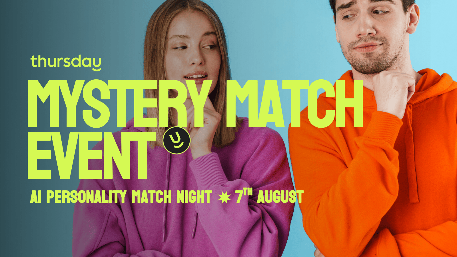 Thursday | Find Your Mystery Match (AI Matchbox Event)- The Claremont Hotel | Claremont (25+)
