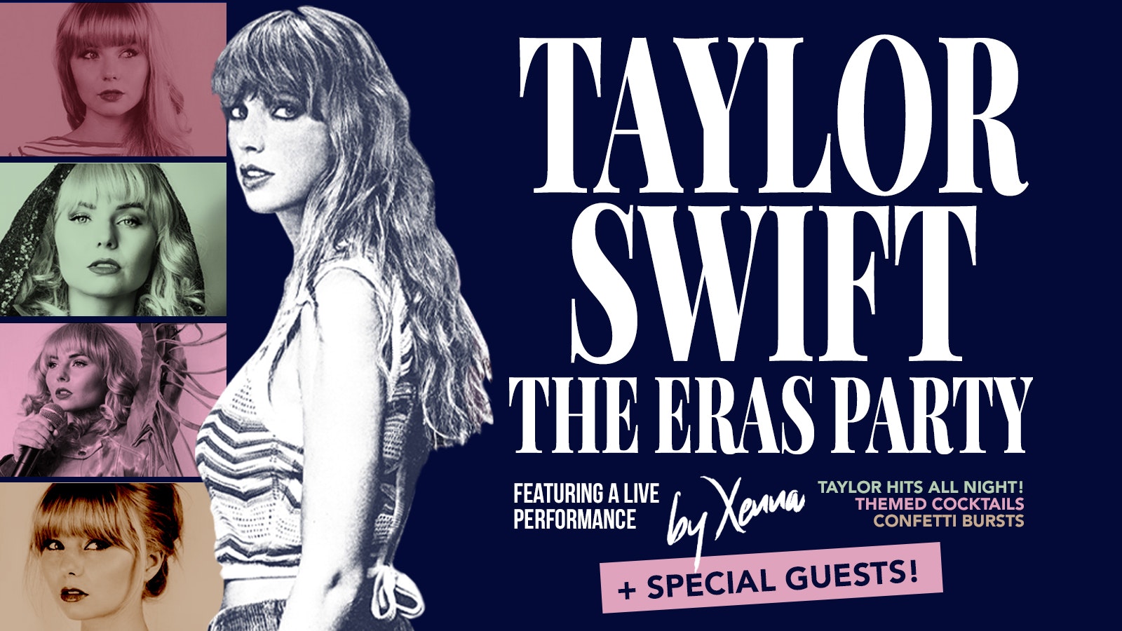 🐍 THE TAYLOR SWIFT ERAS PARTY – starring Xenna + SPECIAL GUESTS